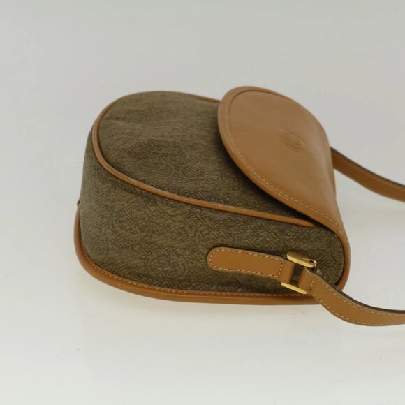 GUCCI Shoulder Bag Coated Canvas Brown 007 58 0074 Auth am5132 - Picture 5 of 14